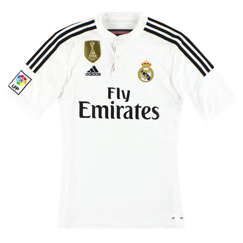 2014-15 Real Madrid adidas Home Shirt M Football Shirt