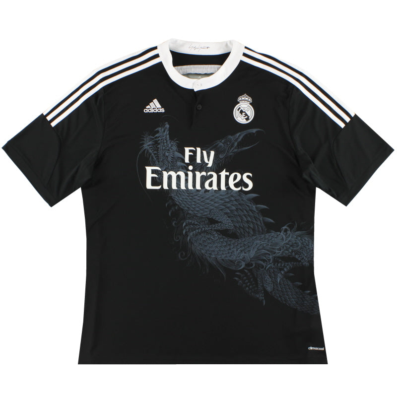 2014-15 Real Madrid adidas Third Shirt M Football Shirt