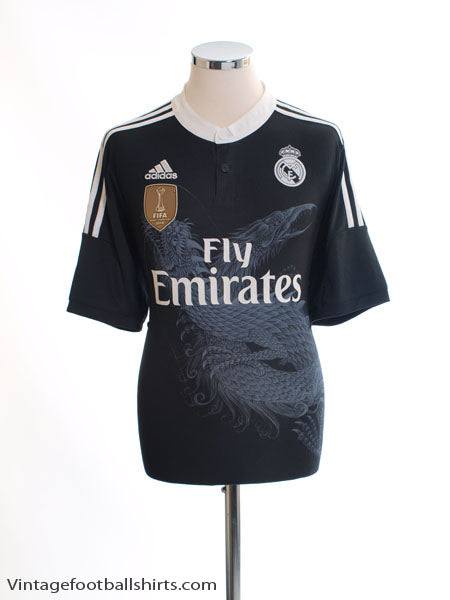 2014-15 Real Madrid Third Shirt *Mint* L Football Shirt