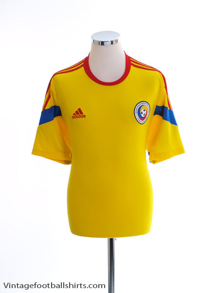 2014-15 Romania Home Shirt L Football Shirt