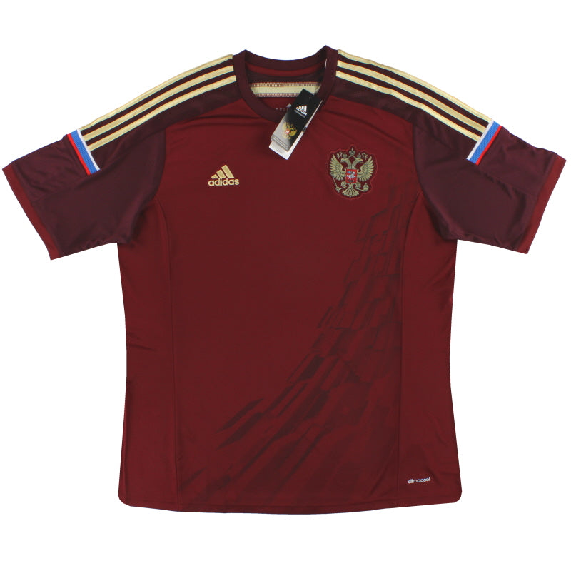 2014-15 Russia adidas Home Shirt Shirt *w/tags* XL Football Shirt