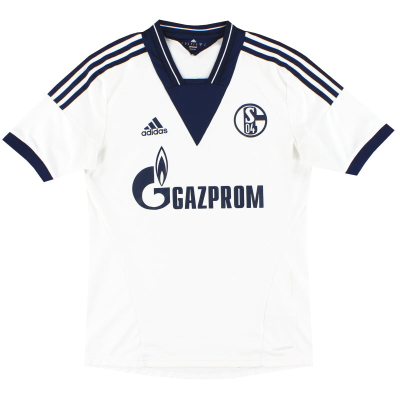 2014-15 Schalke adidas Player Issue Away Shirt L Football Shirt