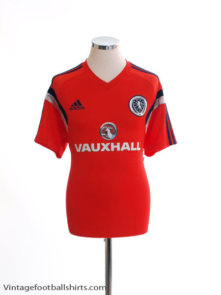2014-15 Scotland Adizero Training Shirt L Training Shirt