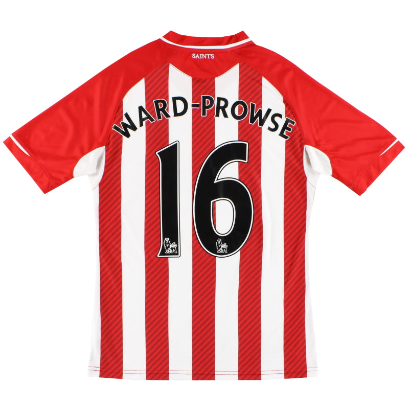 2014-15 Southampton Home Shirt Ward-Prowse #16 S Football Shirt