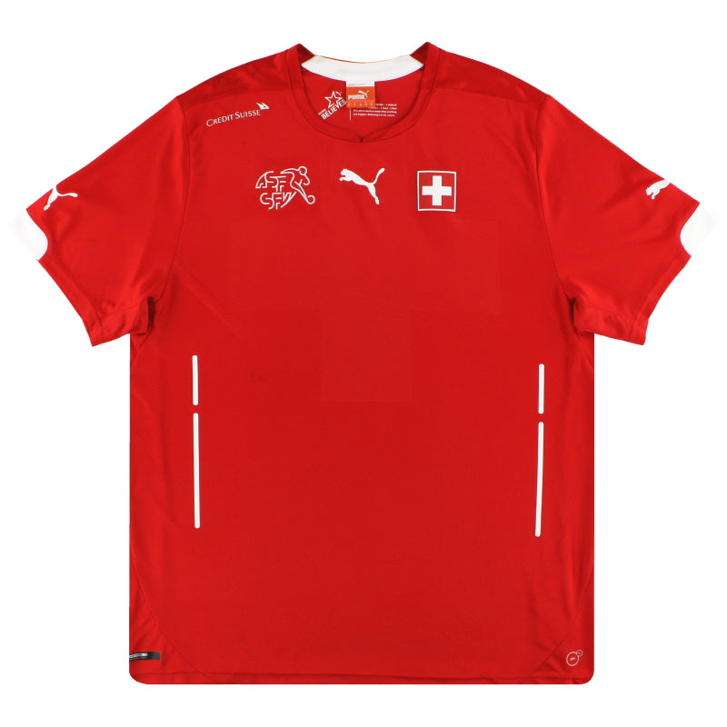 2014-15 Switzerland Puma Home Shirt L Football Shirt