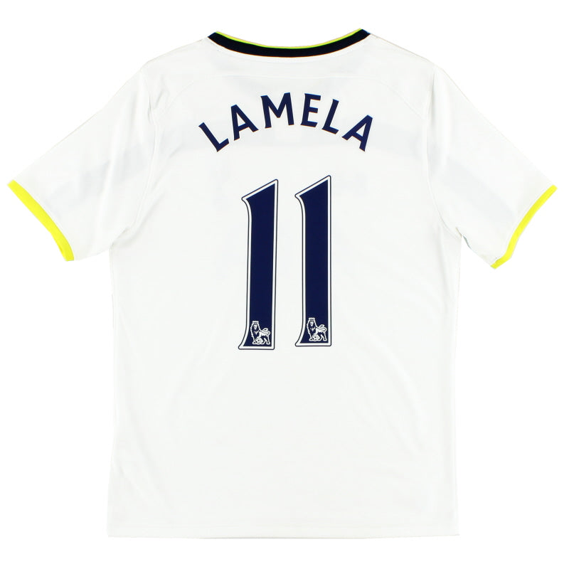 2014-15 Tottenham Home Shirt Lamela #11 XL.Boys Football Shirt
