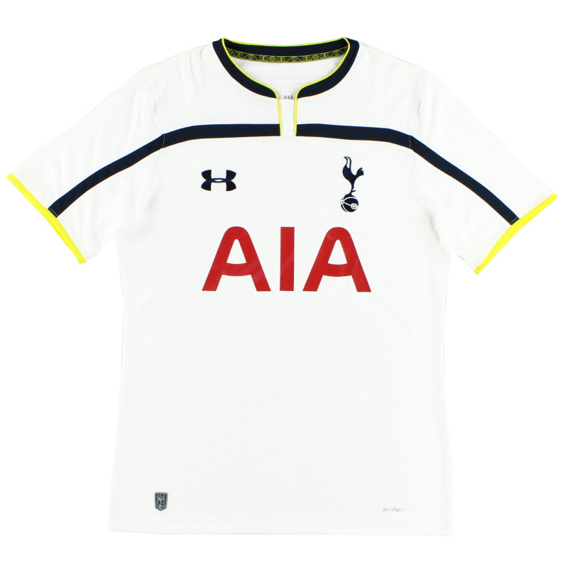 2014-15 Tottenham Under Armour Home Shirt *Mint* L Football Shirt