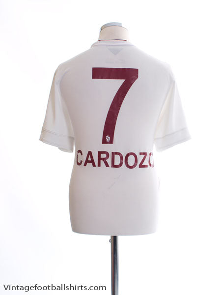 2014-15 Trabzonspor Home Shirt Cardozo #7 L Football Shirt