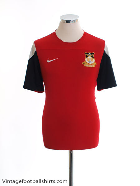 2014-15 Wrexham '150th Anniversary' Nike Training Shirt L Training Shirt