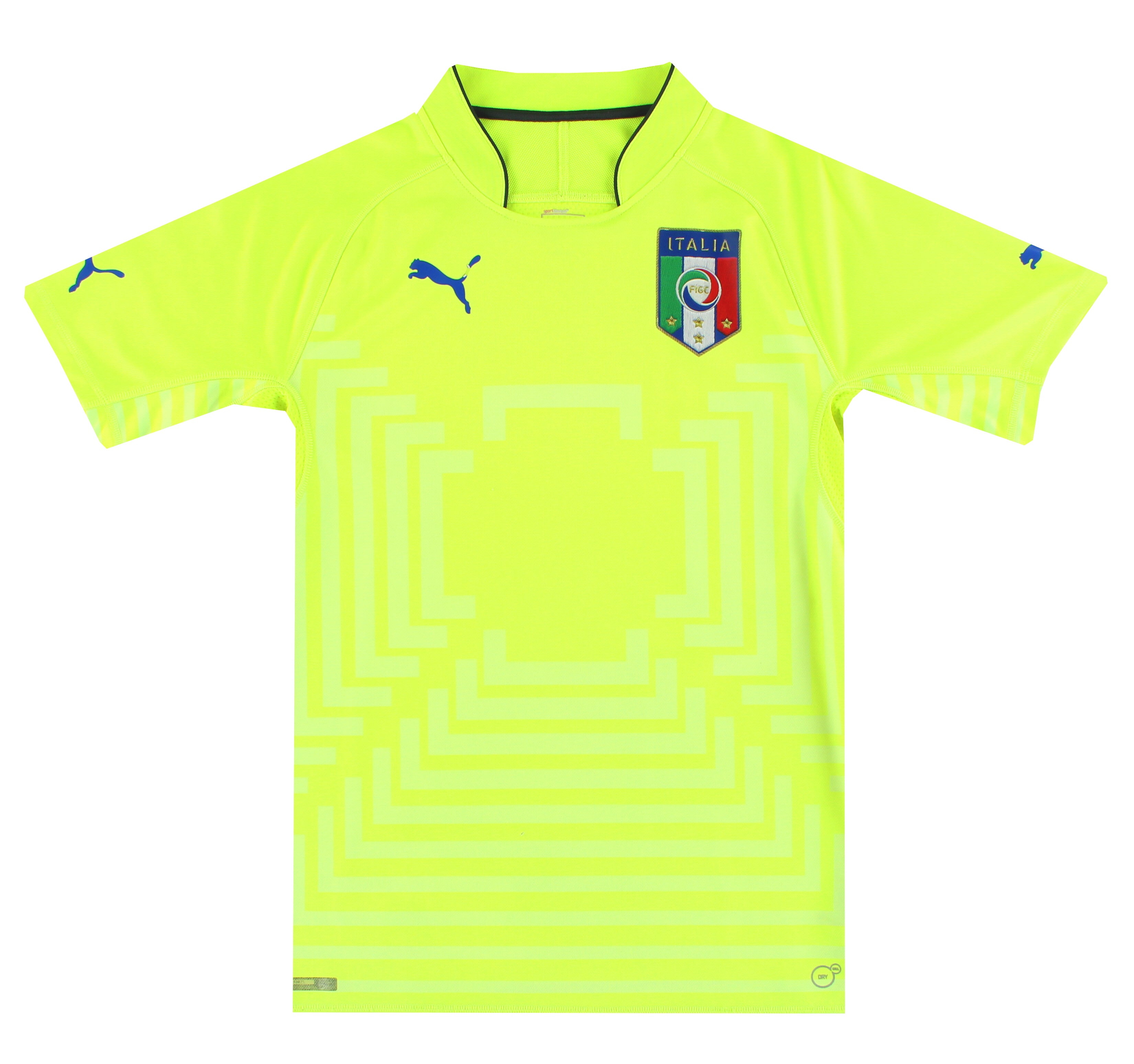 2014-15 Italy Puma Goalkeeper Football Shirt M