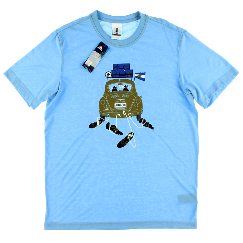 2014 Argentina adidas Graphic Tee *w/tags* S T-Shirt