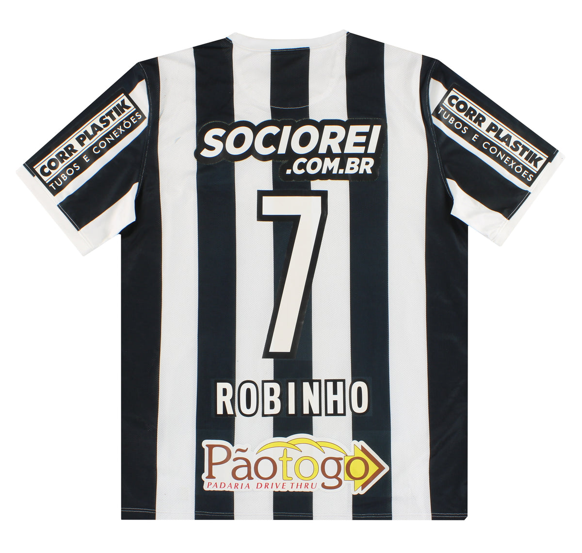 2014 Santos Nike Away Shirt Robinho #7 L