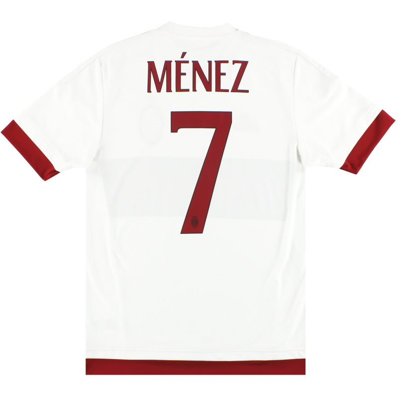 Flocage Officiel Milan AC 2016/2017 – Menez Domicile (Stilscreen, Neuf)