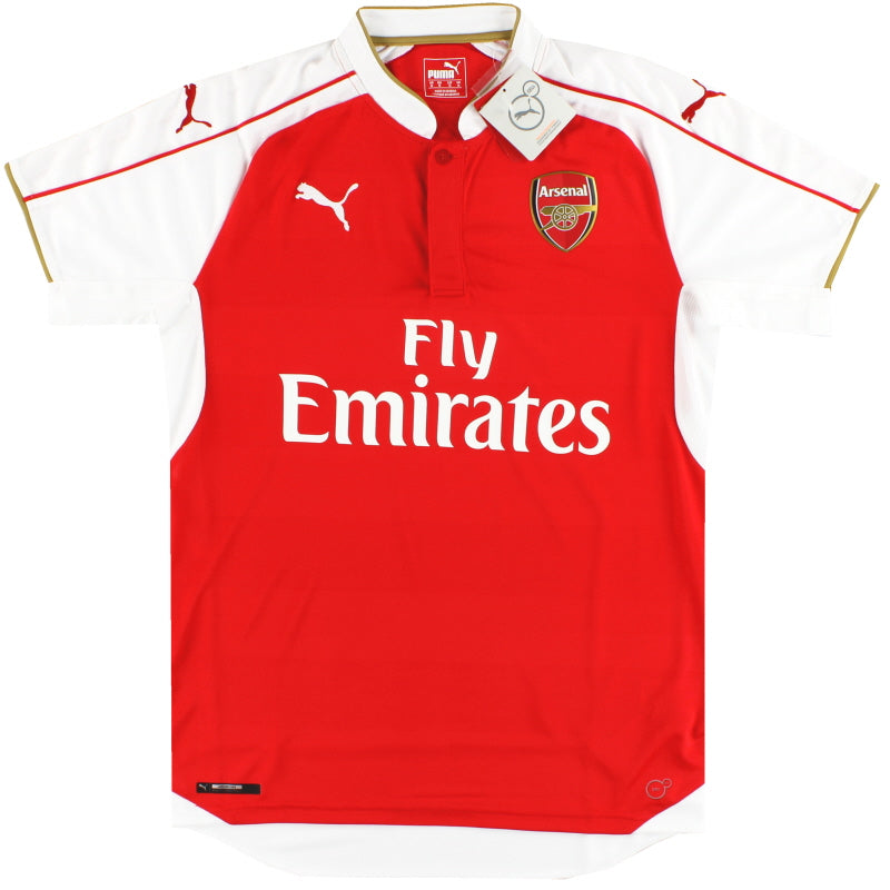 2015-16 Arsenal Puma Home Shirt *BNIB* Football Shirt