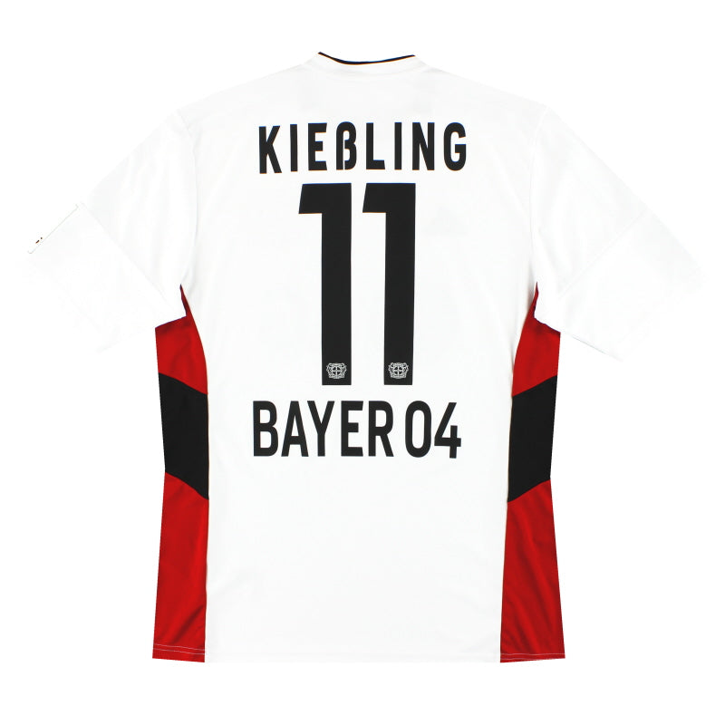 2015-16 Bayer Leverkusen adidas Away Shirt Kießling #11 L Football Shirt