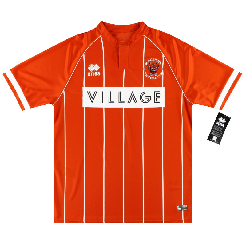2015-16 Blackpool Errea Home Shirt *BNIB* L Football Shirt