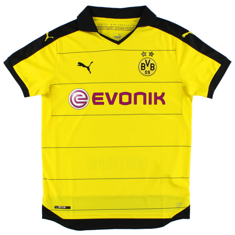 2015-16 Borussia Dortmund Puma Home Shirt 5XL Football Shirt