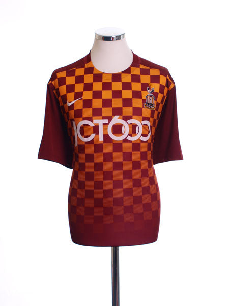 2015-16 Bradford City Home Shirt L Football Shirt