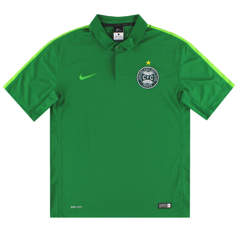 2015-16 Coritiba Nike Polo Shirt M Polo Shirt