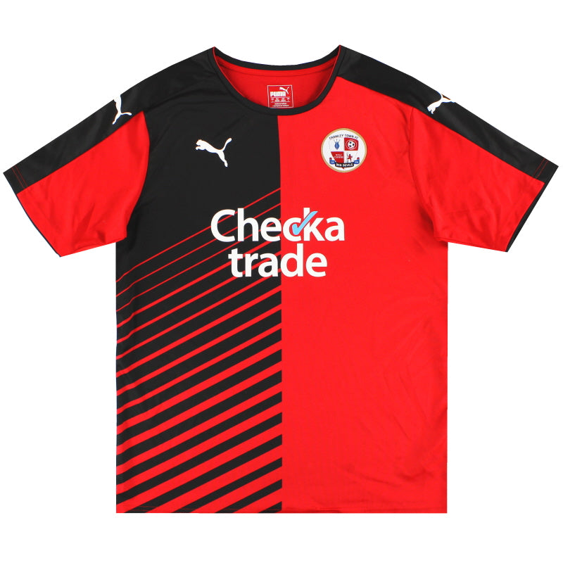 2015-16 Crawley Town Puma Home Shirt L Football Shirt