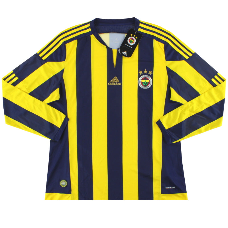 2015-16 Fenerbahce adidas Home Shirt L/S *w/tags* XL Football Shirt