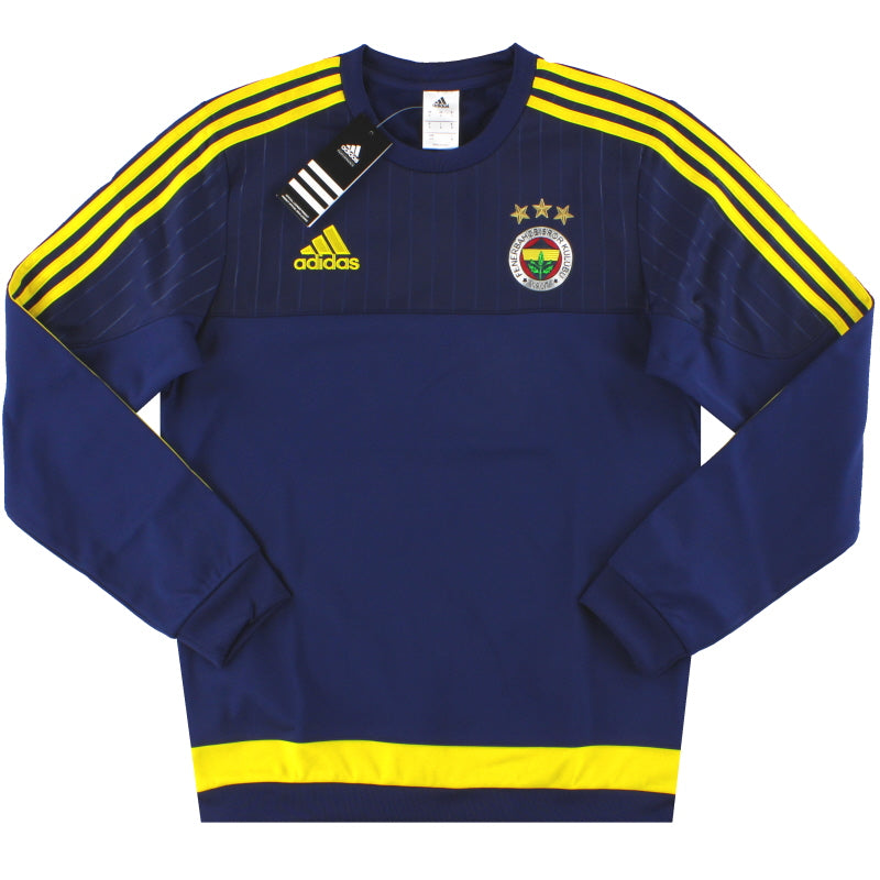 2015-16 Fenerbahce adidas Sweat Top *w/tags* S Football Shirt