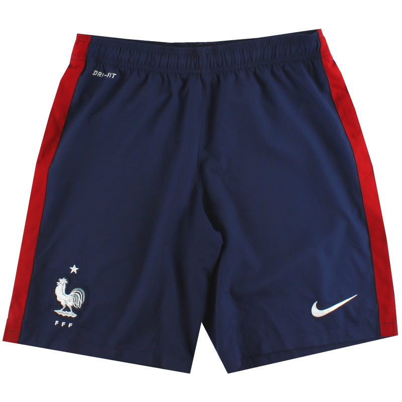 2015-16 France Nike Away Shorts M Football Shorts