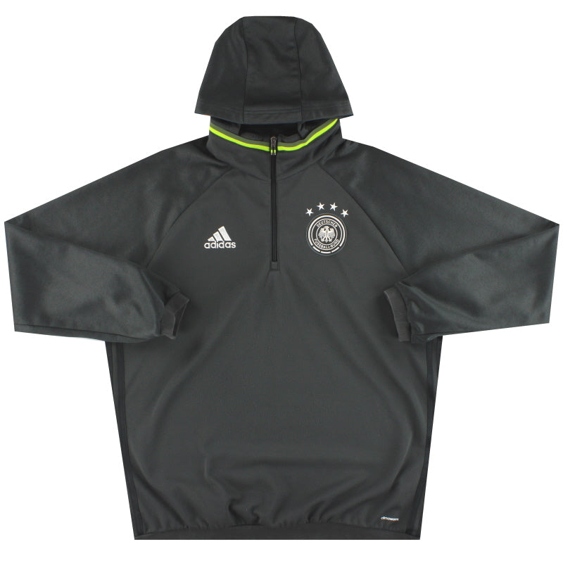 2015-16 Germany adidas Hooded Fleece XL Football Shirt