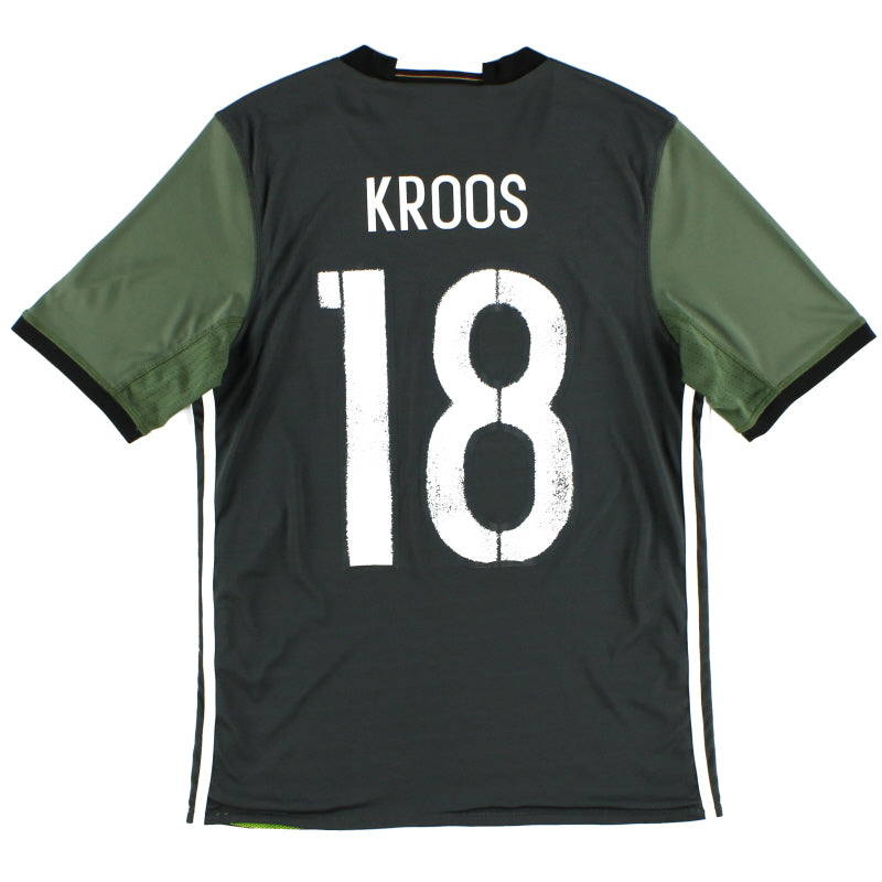 2015-16 Germany Away Shirt Kroos #18 M Football Shirt