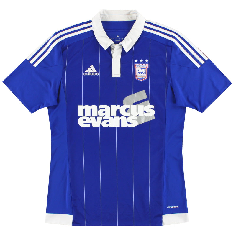 2015-16 Ipswich adidas Home Shirt M Football Shirt