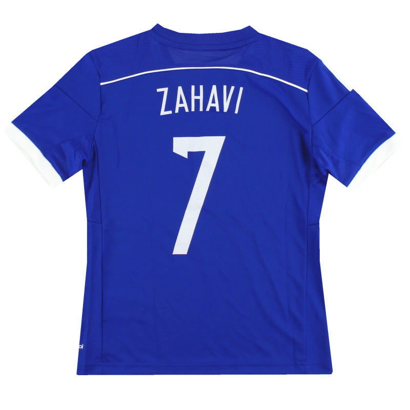 2015-16 Israel Home Shirt Zahavi #7 *w/tags* L.Boys Football Shirt
