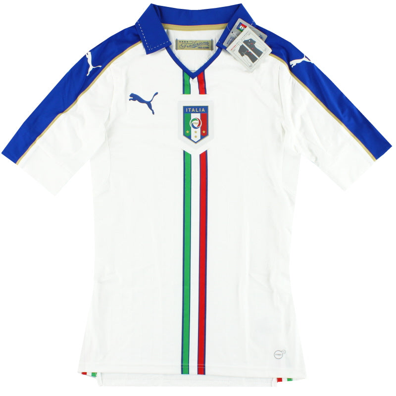 2015-16 Italy Player Issue Away Shirt *w/tags* L Football Shirt