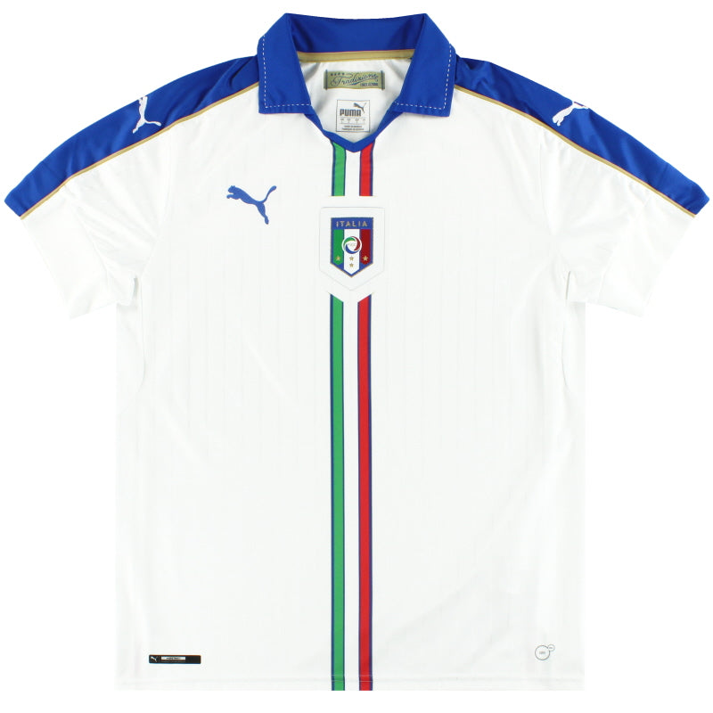 2015-16 Italy Puma Away Shirt L Football Shirt