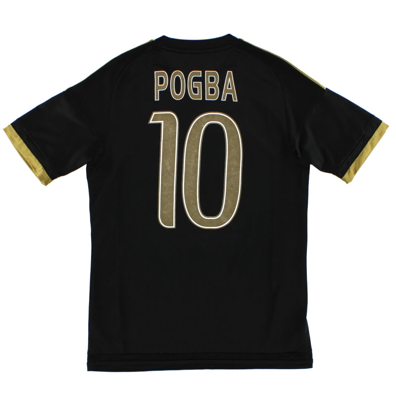 2015-16 Juventus Third Shirt Pogba #10 S Football Shirt