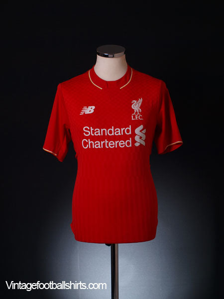 2015-16 Liverpool Home Shirt L Football Shirt
