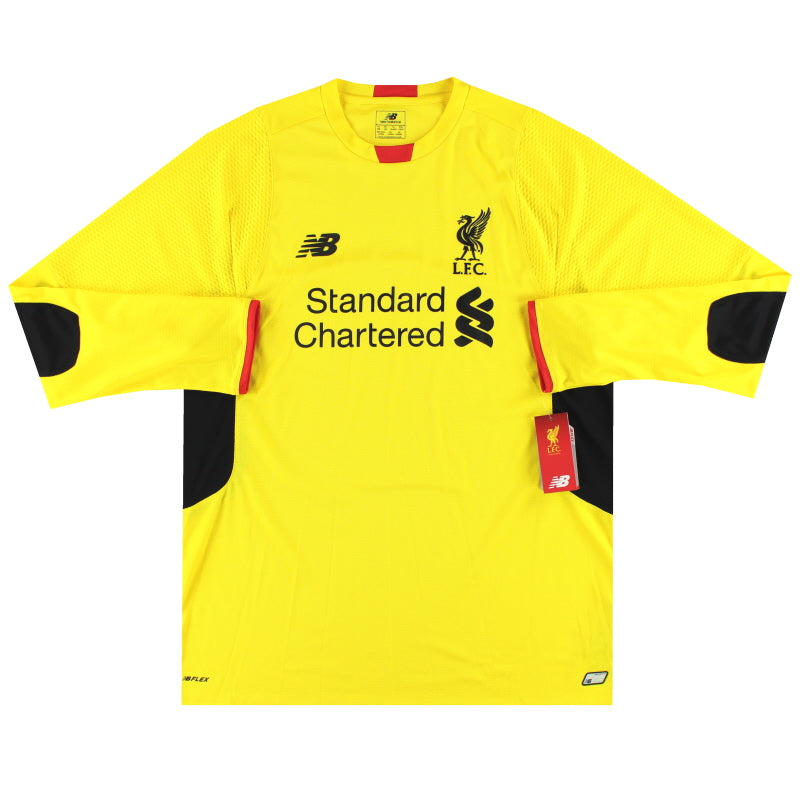 2015-16 Liverpool New Balance Goalkeeper Shirt *w/tags* XL Football Shirt