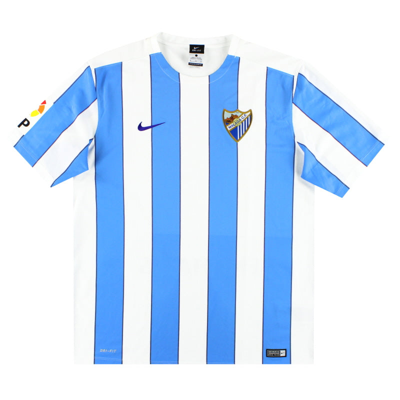 2015-16 Malaga Nike Home Shirt XL Football Shirt