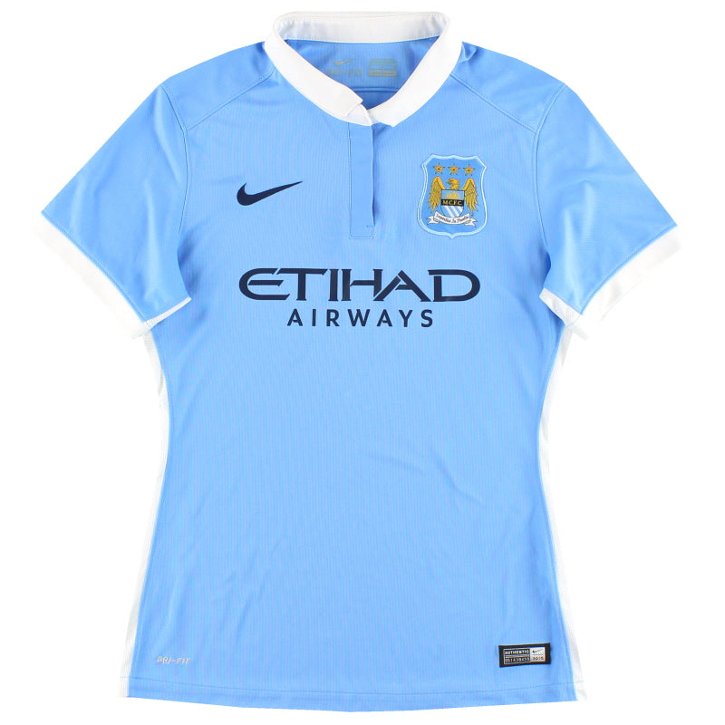 2015-16 Manchester City Nike Womens Home Shirt S Football Shirt