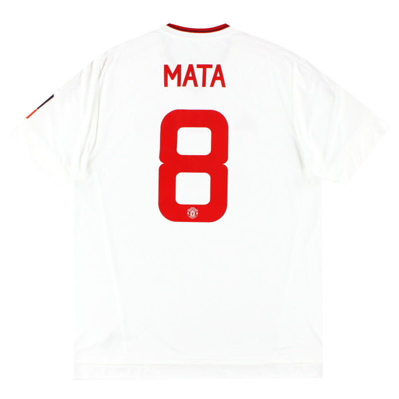 2015-16 Manchester United adidas 'Wembley' Away Shirt Mata #8 *w/tags* XL Football Shirt