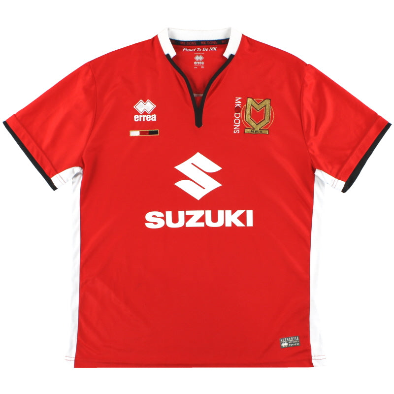 2015-16 MK Dons Errea Away Shirt M Football Shirt