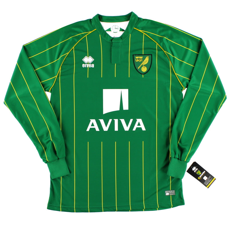 2015-16 Norwich City Away Shirt *BNIB* L/S Football Shirt