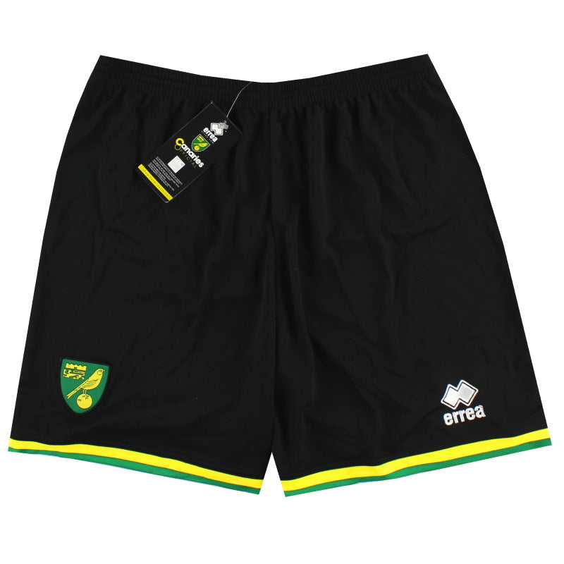 2015-16 Norwich City Errea Third Shorts *w/tags* Football Shorts