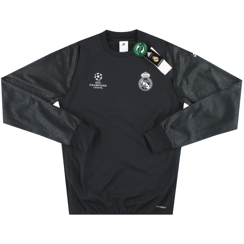 2015-16 Real Madrid adidas EU TRG Training Top *w/tags* S Football Shirt