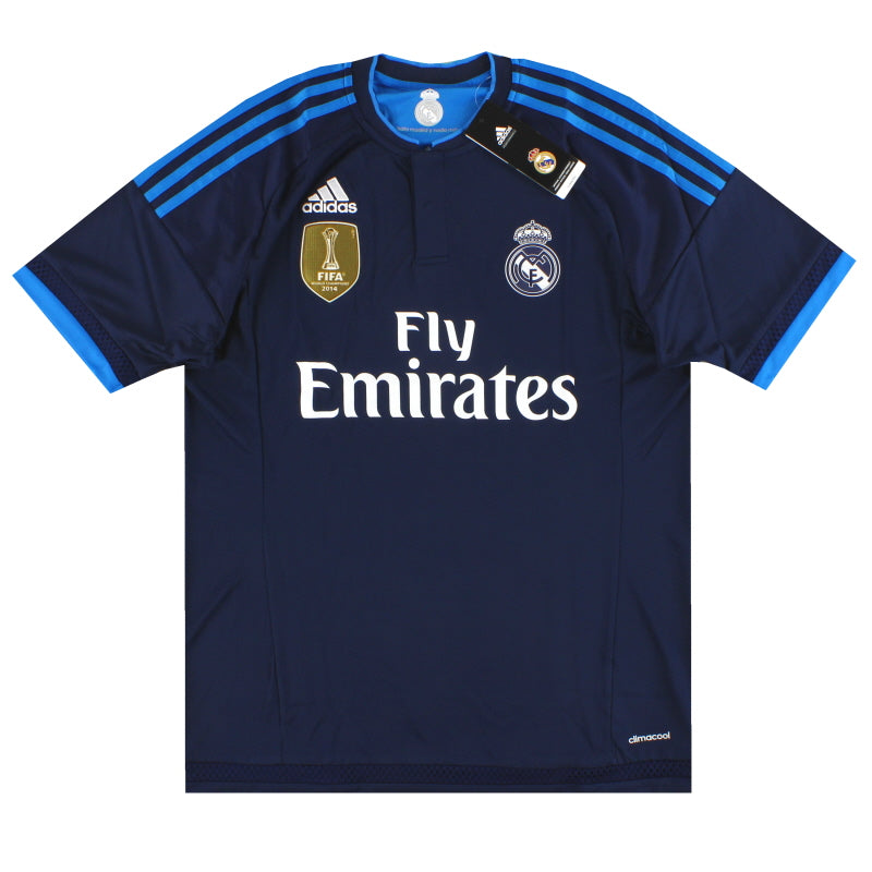 2015-16 Real Madrid adidas Third Shirt *w/tags* M Football Shirt