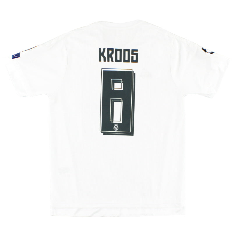 2015-16 Real Madrid Home Shirt Kroos #8 L Football Shirt