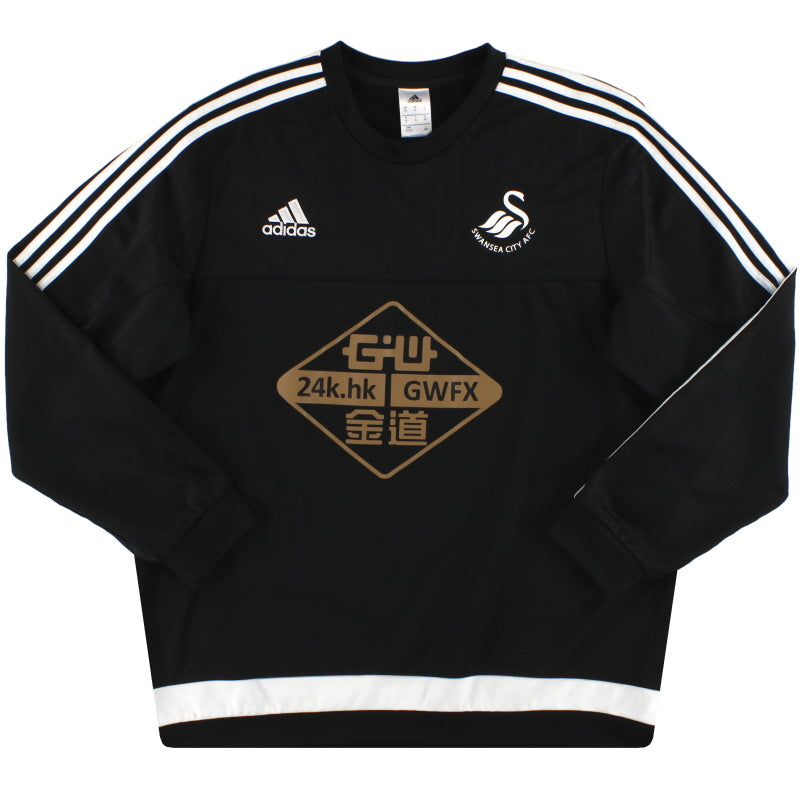 2015-16 Swansea City adidas Sweatshirt XL Sweatshirt
