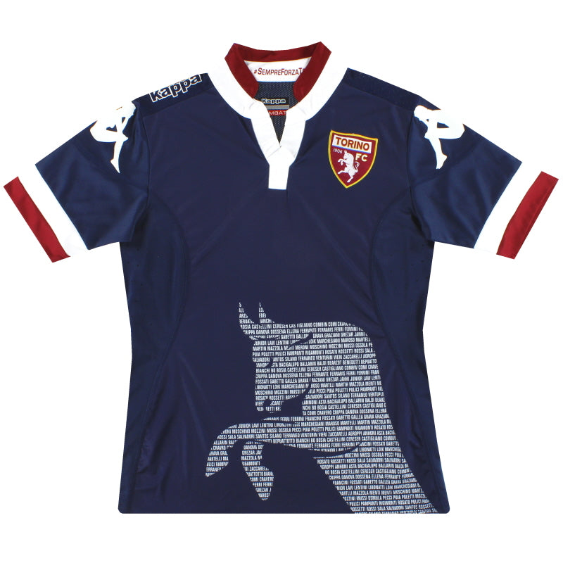 2015-16 Torino Kappa Kombat Third Shirt S Football Shirt
