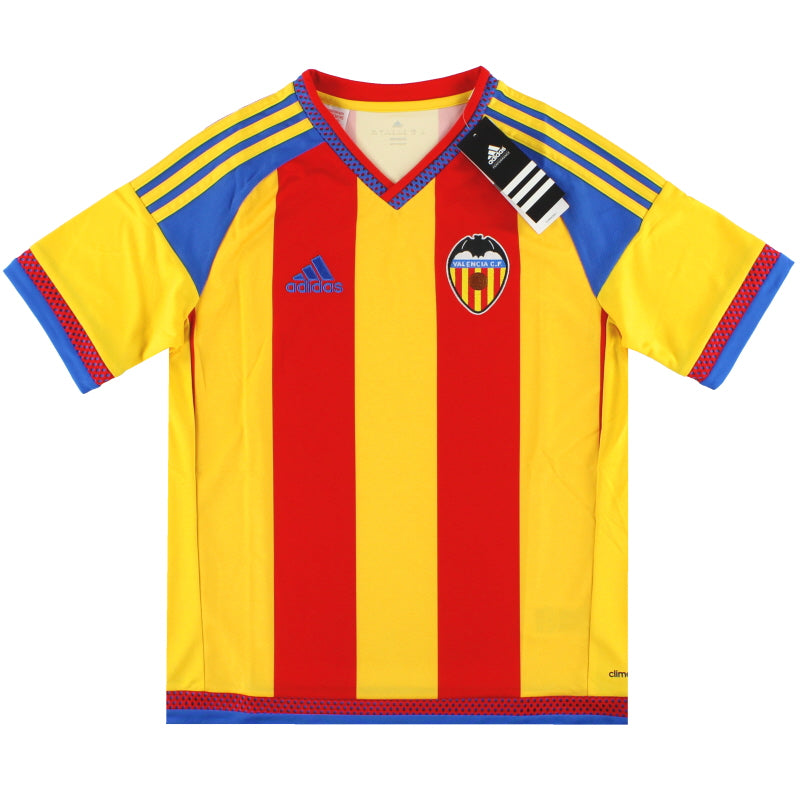 2015-16 Valencia adidas Away Shirt *w/tags* L.Boys Football Shirt