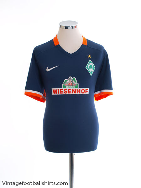 2015-16 Werder Bremen Away Shirt L Football Shirt