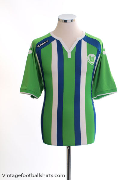2015-16 Wolfsburg Away Shirt L Football Shirt